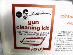 NEWithUNUSED SEARS TED WILLIAMS GUN CLEANING KIT 22CAL & 30CAL + COMPLETE