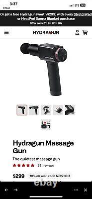 NIB-Hydragun MK1 Massage Gun Kit