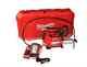 New 18 Volt Lithium Ion Cordless 2 Speed Grease Gun Kit Heavy Duty Led Light Red
