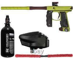 New Empire Mini Gs Tp Core Essential Paintball Gun Package Kit Green/brown