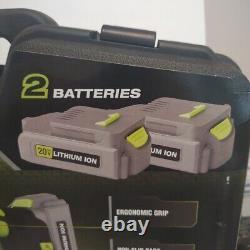 New Flexzilla L1388LFZ Cordless Grease Gun Kit Light 2 Batteries Battery Changer