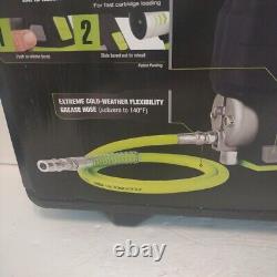 New Flexzilla L1388LFZ Cordless Grease Gun Kit Light 2 Batteries Battery Changer