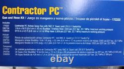 New Graco RAC X Contractor PC Airless Paint Spray Gun Hose Kit 17Y042 FREE TIPS