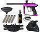 New Kingman Spyder Xtra Legendary Paintball Gun Package Complete Kit Purple