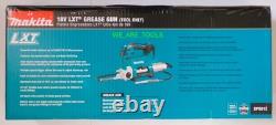 New Kit Makita 18V Cordless Grease Gun, 2 BL1840B 4.0Ah Battery, Charger