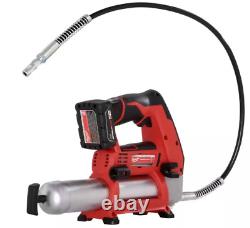 New Milwaukee 2446-21XC M12 Cordless Grease Gun Kit