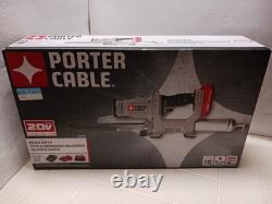 New Porter Cable PCCGG001D1 20V MAX Grease Gun Kit battery changer & tote