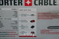 New Porter Cable PCCGG001D1 20V MAX Grease Gun Kit battery changer & tote