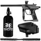 New Spyder Fenix Core Essential Paintball Gun Package Kit Grey