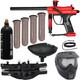 New Spyder Fenix Epic Paintball Gun Package Kit Red
