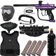 New Spyder Victor Light Gunner Paintball Gun Package Kit Purple