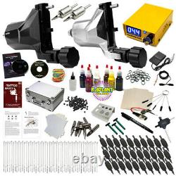 PROFESSIONAL TATTOO KIT Hildbrandt Advanced Rotary 2 MACHINE Gun SET