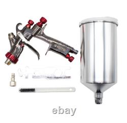 Paint Spray Gun Kit KOTA Nozzle with Aluminum Cup Fits LVLP 1.3mm 1.4mm