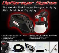 Plasti Dip Matte Black 5 Gallon Pale Bucket DYC DipSpayer System Spayer Gun Kit