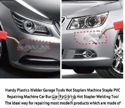Plastic Welder Hot Stapler Welding Machine Gun Garage Tool Kit PVC Car Bumper US