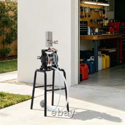 Pneumatic Double-Diaphragm Spray Pump Kit withSupport Stand f/auto repair/painting