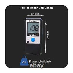 Pocket Radar Ball Coach/Pro-Level Speed Training Tool with Accessory Bundle