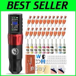 Portable Gun Kit with Powerful Motor & Safety Features