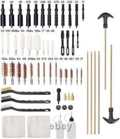 Portable Gun Maintenance Kit with Organized Case Perfect for Gun Enthusiasts