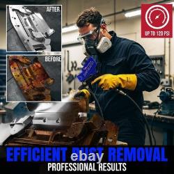 Portable Sand Blaster Gun Kit for Rust Removal & Glass Etching Requires 150PSI