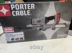 Porter Cable Grease Gun Kit 20v Max NIB Includes Battery, Charger & Storage Bag