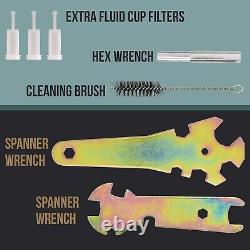 Professional 3 Gun Set Spray Guns Kit with Maintenance for Auto Coatings