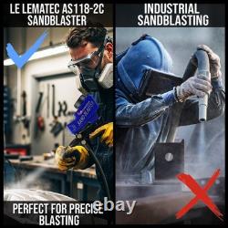 Professional Sandblaster Gun Kit Effortless Surface Prep for DIY Enthusiasts