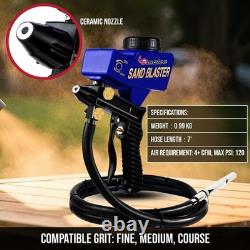 Professional Sandblaster Gun Kit Effortless Surface Prep for DIY Enthusiasts