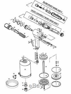 RAT932 Complete Truck Cab Kit (accepts Huck gun noses)