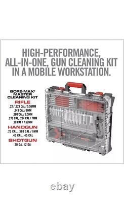 REAL AVID Bore-Max Master Cleaning Kit & Mobile Workstation Gun Tools