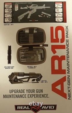 Real Avid A. / R. 15 Gun Cleaning Kit Tool Gift Box / Mat FAST SHIPPING