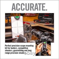 Real Avid Scope Leveling Kit & Precision Scope Level System (AVLVLRSTCOMBO)