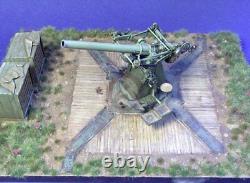 Resicast 1/35 QF 3inch 20cwt British AA Gun 1918 WWI Fixed Position &Base 351254