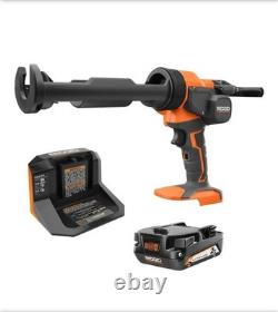 Ridgid R84044B 18V Cordless Caulk and Adhesive Gun 10 oz Kit