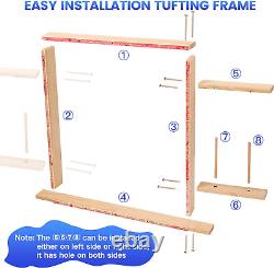 Riiai Tufting Gun Starter Kit with Tufting Frame 2024 New, Tufting