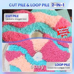Riiai Tufting Gun Starter Kit with Tufting Frame 2024 New, Tufting