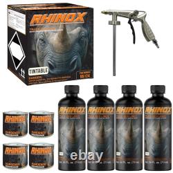 Rintek 1 Gal Spray-On Bed Liner Kit (2-Box) + Applicator Gun 31 Urethane