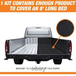 Rintek Black 2 Gal Urethane Bed Liner Kit 4 Liners 4 Hardeners + Spray Gun