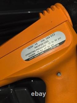Ripack 2200 Heat Shrink Gun Kit with Hard Carry Case, Orange (MPN F-33185). NEW