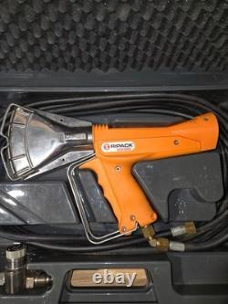 Ripack 2200 Heat Shrink Gun Kit with Hard Carry Case, Orange (MPN F-33185). NEW