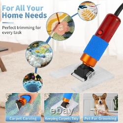 Rug Tufting Gun Kit with Carpet Trimmer, 2 in 1 Cut & Loop Pile Tufting Gun w