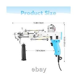 Rug Tufting Gun with Carpet Trimmer Kit Tuft Gun Cut Pile & Loop Pile with