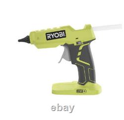 Ryobi P305 Cordless Glue Gun KIT P102 18V Battery P118 Charger Glue Sticks NEW