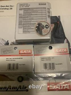 SATA JET 4000B HVLP/RP REPAIR/REBUILD KIT Plus Air Micrometer Seal & Inlet Seal