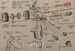 SATA Jet 3000b Rp/hvlp Ultimate Rebuild Kit See Description For Added Items