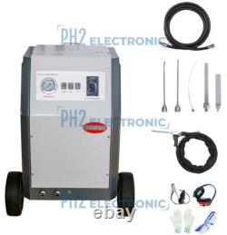 SM2000 Dry Ice Blasting Machine, 44 lbs Dry Ice Hopper, Hand Control Spray Gun Kit