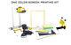 Screen Printing Press One 1 Color/1station Heat Gun Exposure Stand Equipment Kit