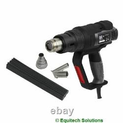 Sealey HS102K Plastic ABS Welding Kit Hot Air Gun Fairing Bumper Repair