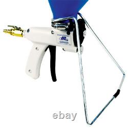 Sharpshooter 2.1 Drywall Texture Hopper Gun withStand, Rebuild Kit, Brushes, Shirt