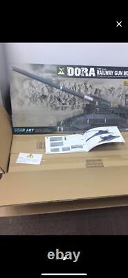 Soar Art 1/35 WWII German Super Heavy Railway Gun Dora Premium Model Kit New